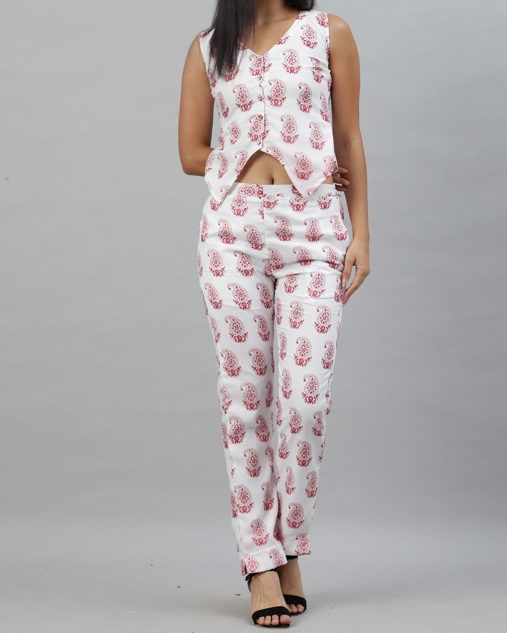 Paisley Vest set