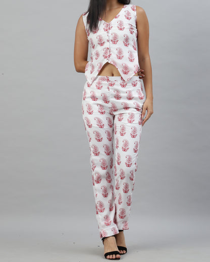 Paisley Vest set