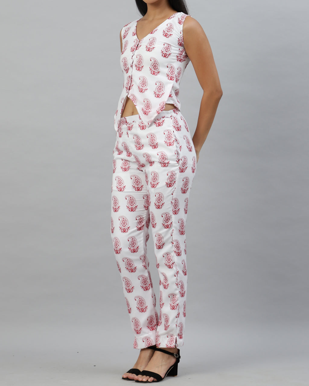 Paisley Vest set