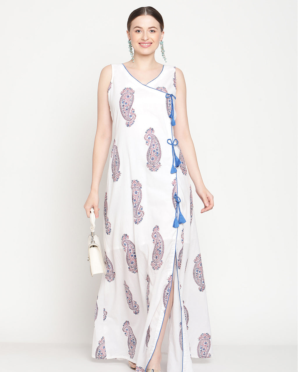 Blue Paisley Maxi