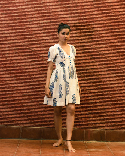 Blue paisley Mini