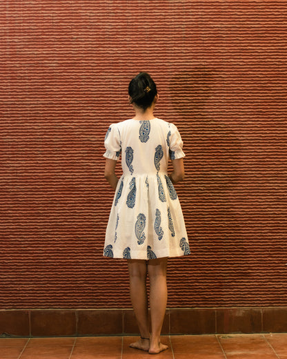 Blue paisley Mini