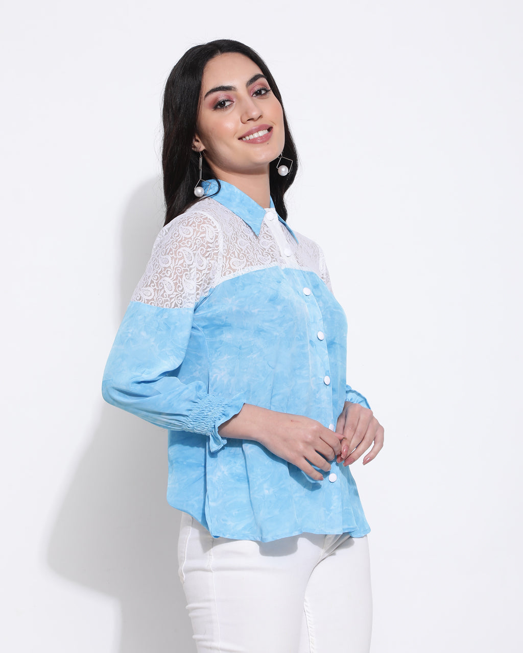 Sky Lace shirt