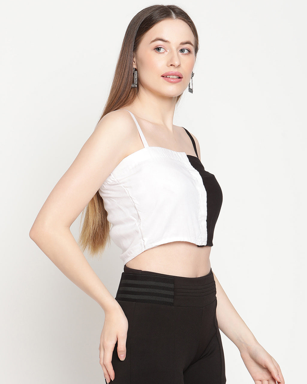 Yin yang crop top