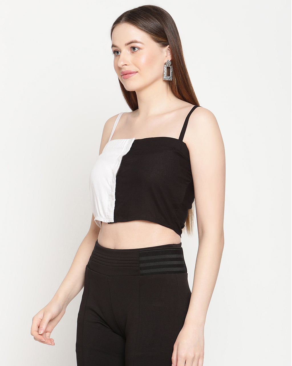 Yin yang crop top